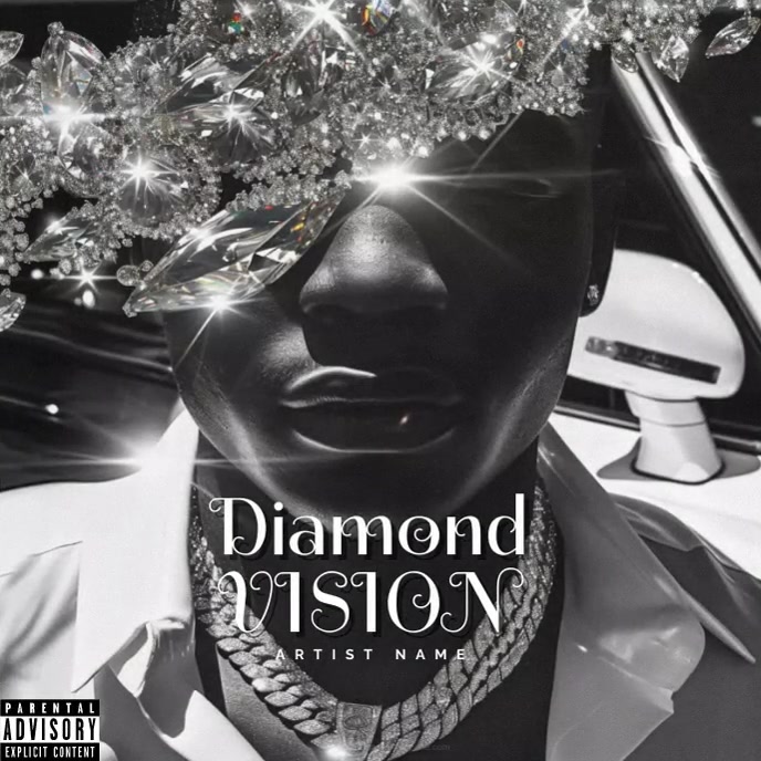 diamonds cars rap Album Cover Design Template | PosterMyWall
