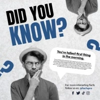 Did You Know? Instagram Post template