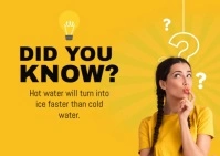 Did You Know? Postcard template