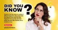 Did You Know Banner Facebook Shared Image template