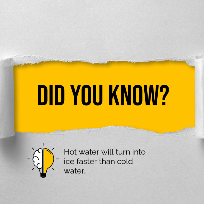 Copy of did you know fun fact facebook post | PosterMyWall