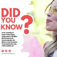 Did You Know Interesting Fact Template | PosterMyWall