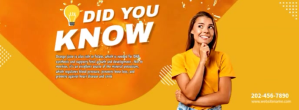 Did You Know Orange Fruit Facebook 封面图片 template