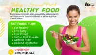 Diet and food Blog Header template