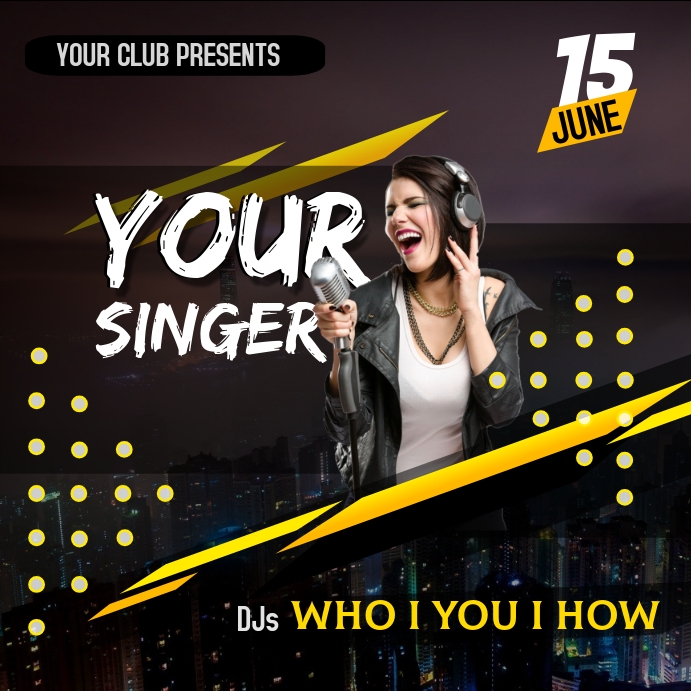 digital ad Instagram Post template