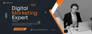 Sort Digital Marketing Promotion Facebook Cover Photo Template