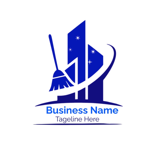 Copy of Digital cleaning logo PosterMyWall