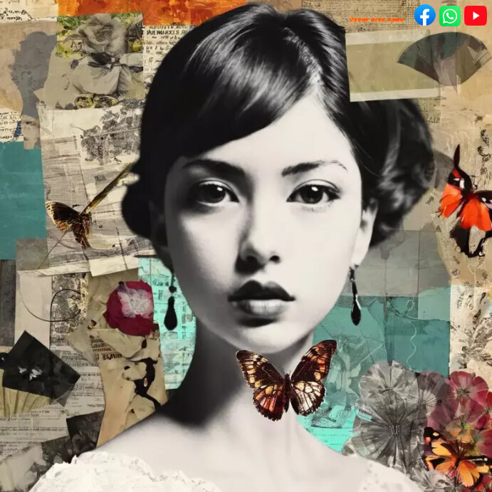 Digital Collage Examples Basic Digital Collage Templates Social Media Collage Templates For Every