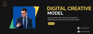 Digital Creative model  facebook cover Facebook-coverfoto template