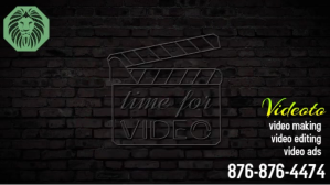 สีดำ Video Production Facebook-covervideo Template