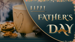 digital dis FATHERS DAY COFEE Digitalt display (16:9) template