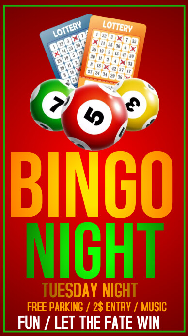 Digital display bingo games flyer Template | PosterMyWall