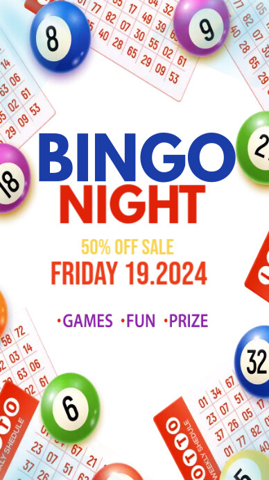 Digital display bingo games flyer Template | PosterMyWall