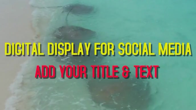 DIGITAL DISPLAY Template | PosterMyWall