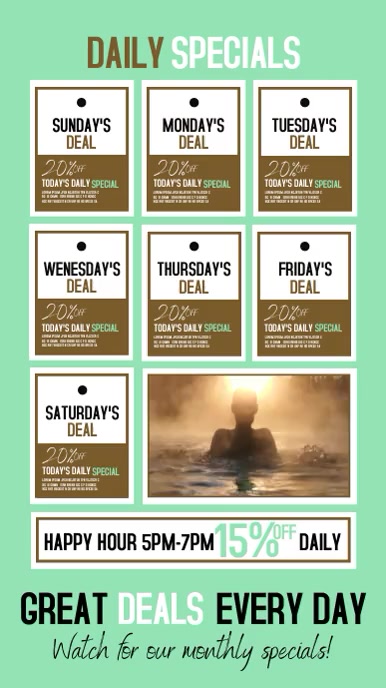 Digital Display Template | PosterMyWall