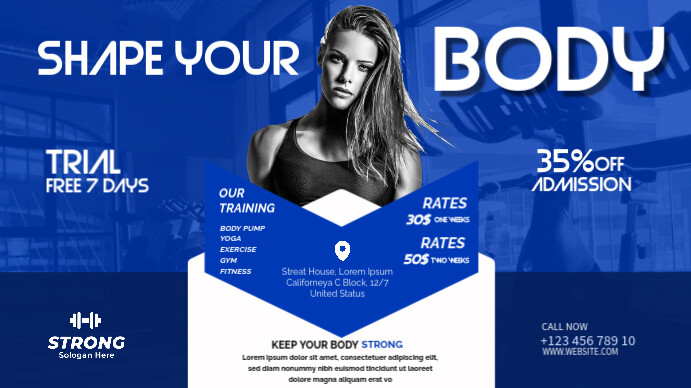 Digital Display Template | PosterMyWall