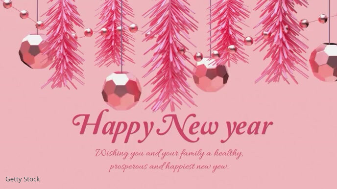 Digital display happy new year Umbukiso Wedijithali (16:9) template