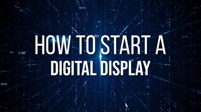 Copy of Digital display Template | PosterMyWall