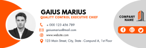 Wit Business Card Email Header Template