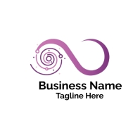 Digital infinity logo Template | PosterMyWall