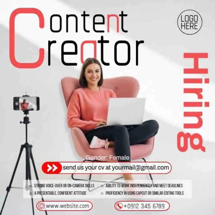 Digital Innovators Program – Explore, Design, Grow Instagram Post template