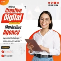 Digital Maketing Agency Pos Instagram template