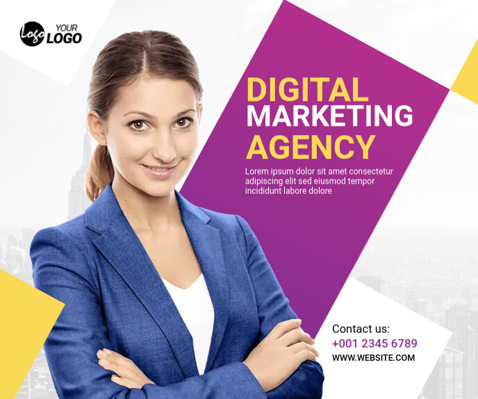 Simple Ads Design Digital Marketing Ads Template | PosterMyWall