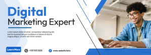 Digital Marketing Ads Facebook Cover Photo template