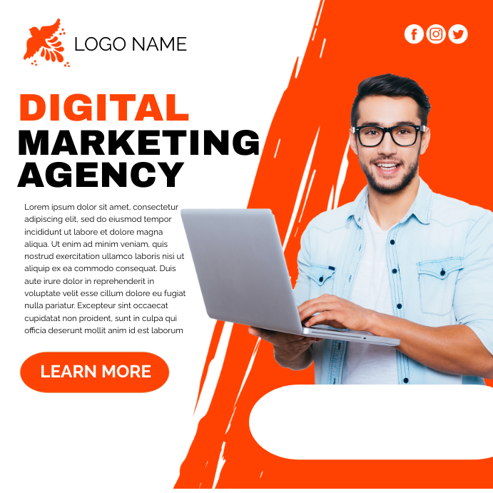 Digital Advertisement Layout Design digital marketing advertisement design Template | PosterMyWall