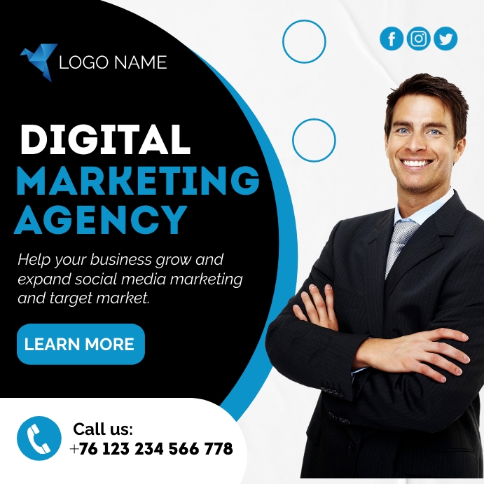 digital marketing advertisement design Template | PosterMyWall
