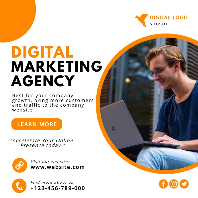 digital marketing advertisement design Template | PosterMyWall