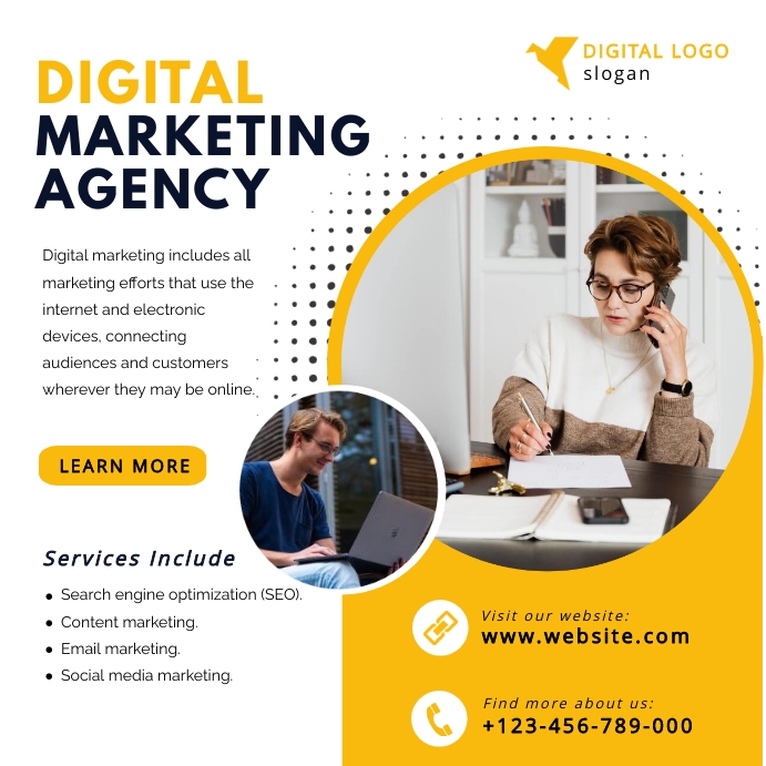 digital marketing advertisement design Template | PosterMyWall