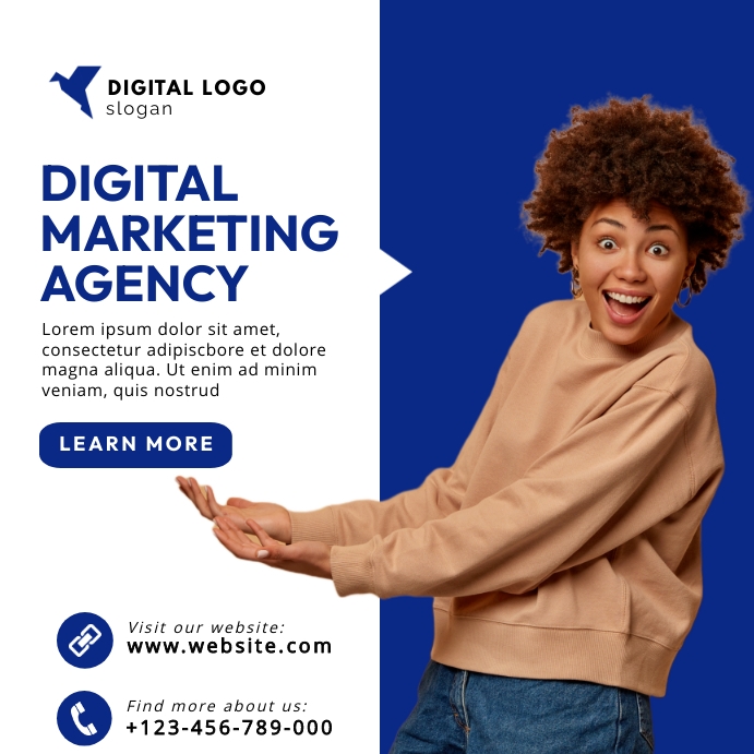Copy of digital marketing advertisement post design | PosterMyWall