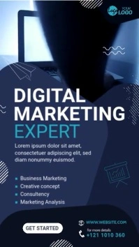 Digital Marketing Agency Ad Instagram Story template