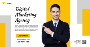 Digital Marketing Agency Ad Facebook Shared Image template