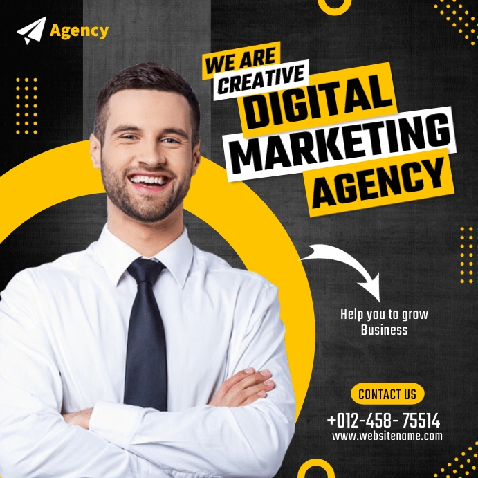 Software Agency Ad Examples Digital Marketing Agency Ad Template | PosterMyWall