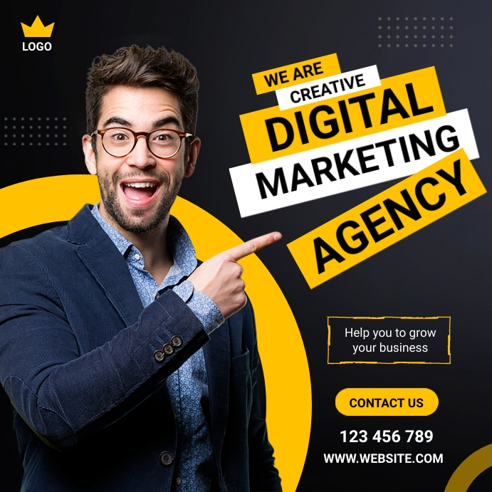 Software Agency Ad Examples Digital Marketing Agency Ad Template | PosterMyWall