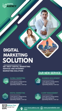 Digital Marketing Agency Advert template