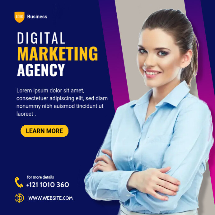 Copy of Digital Marketing Agency Banner PosterMyWall
