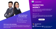 Digital Marketing Agency Facebook Event Cover template