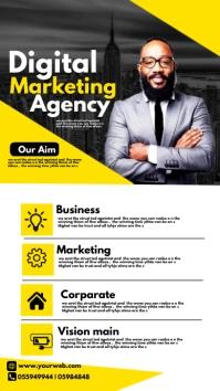 Digital marketing agency Instagram Story template