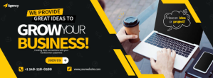 Digital Marketing Agency Portada de Facebook template