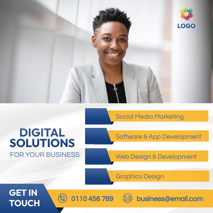 Digital marketing agency flyer ad Template | PosterMyWall