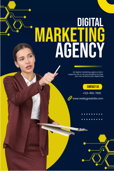 Digital Marketing Agency Poster Template | PosterMyWall