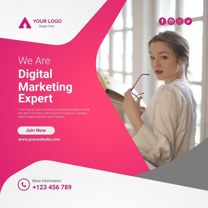 Digital Marketing Agency Poster Template | PosterMyWall