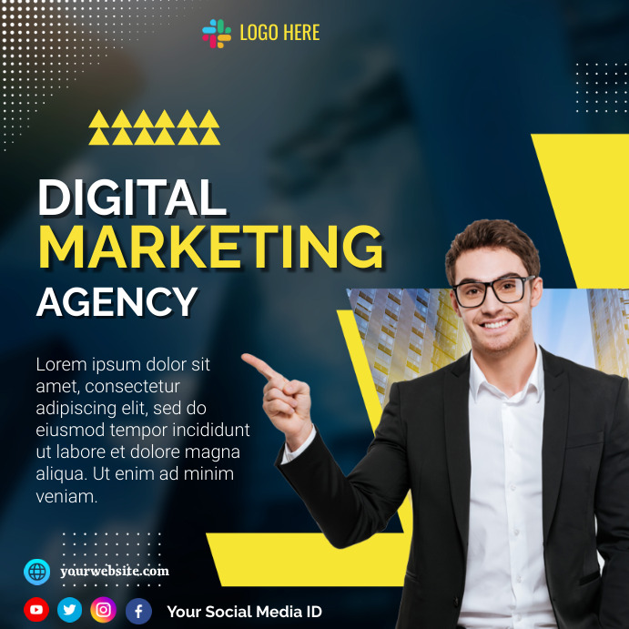 Digital Marketing Agency Poster Template | PosterMyWall
