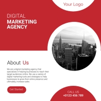 Digital Marketing Agency Promo for Instagram template