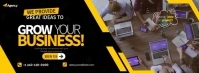Digital Marketing Agency Promotional Video Foto Sampul Facebook template