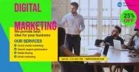Digital Marketing Agency Video Ad Umkhangiso we-Facebook template