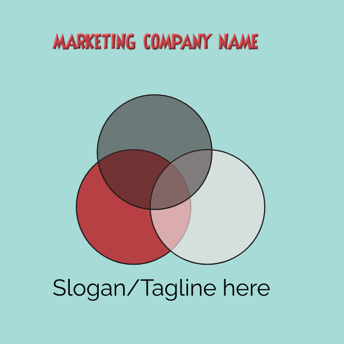 Digital Marketing Company Logo Marketing Comp Template | PosterMyWall